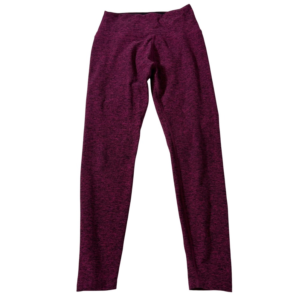 Beyond Yoga Magenta Space Dye High Waisted Leggings Pink Black Large